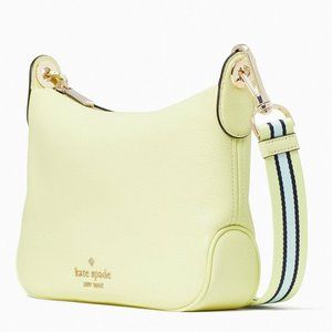 New Kate Spade Rosie Small Crossbody Pebbled Leather Melon Rind